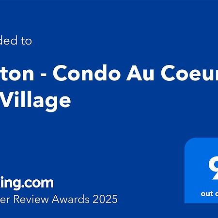 Sutton - Condo Au Coeur Du Village Exteriér fotografie